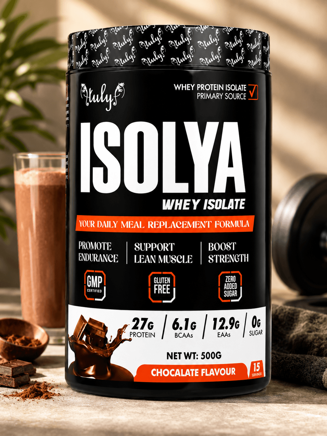 Atulya Isolya Whey Isolate Protein (500g)
