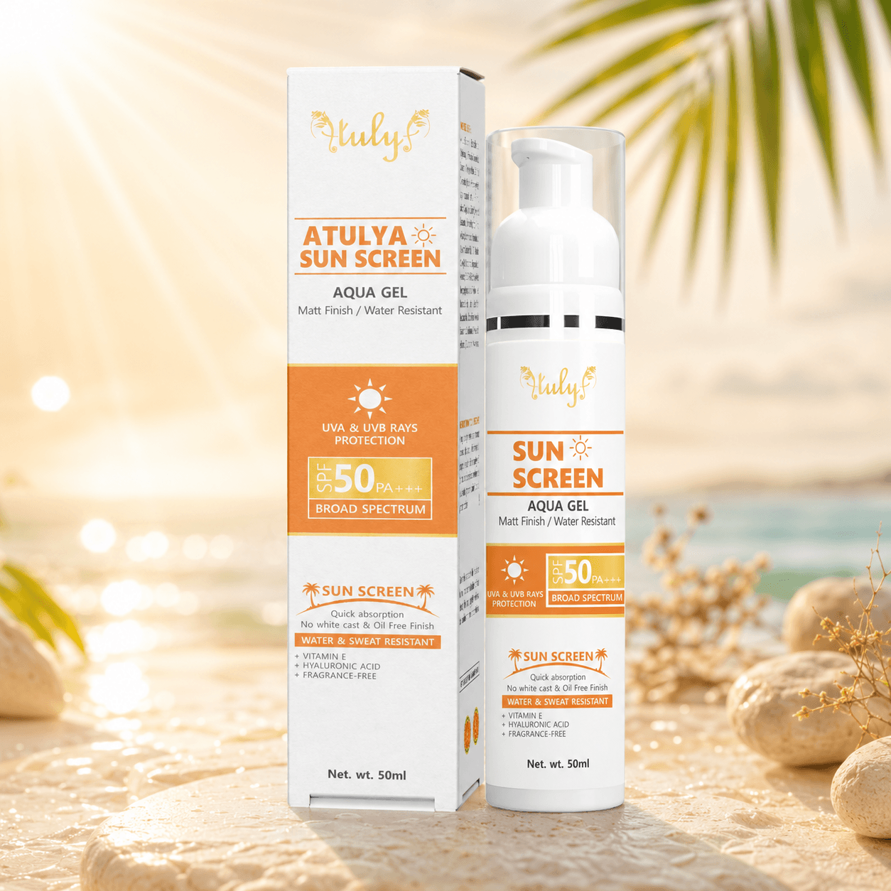 Sunscreen Aqua Gel SPF 50 PA+++ (50ml)