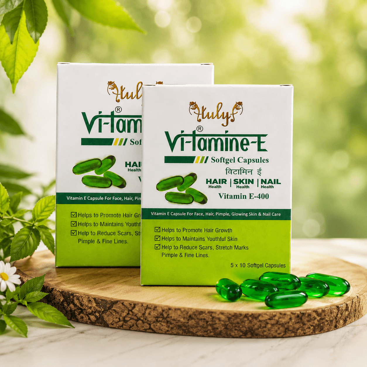 Vitamin E 400 Softgel Capsules – (Pack of 100)