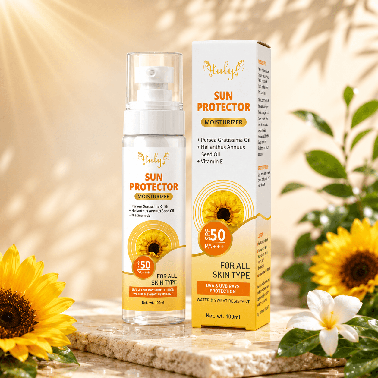 Sun Protector Moisturizer SPF 50 PA+++ (100ml)