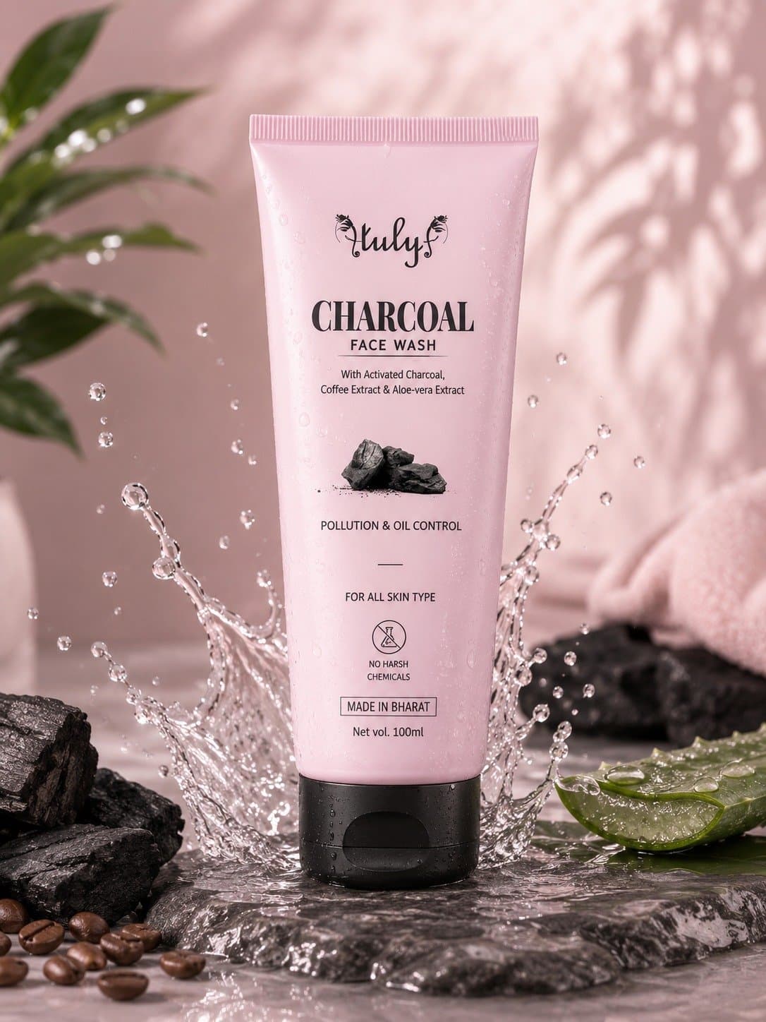 Charcoal Face Wash (100ml